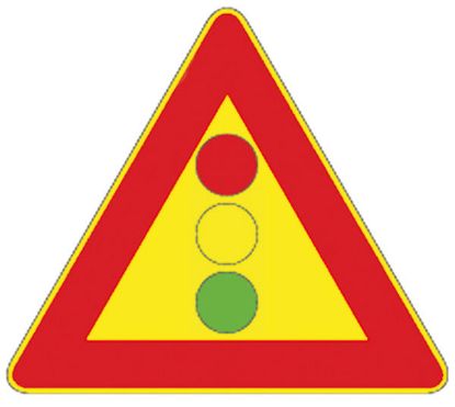 Immagine di CARTELLO STRADALE SEMAFORO NORMALE