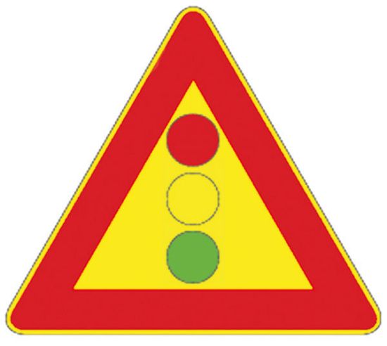 Immagine di CARTELLO STRADALE SEMAFORO NORMALE