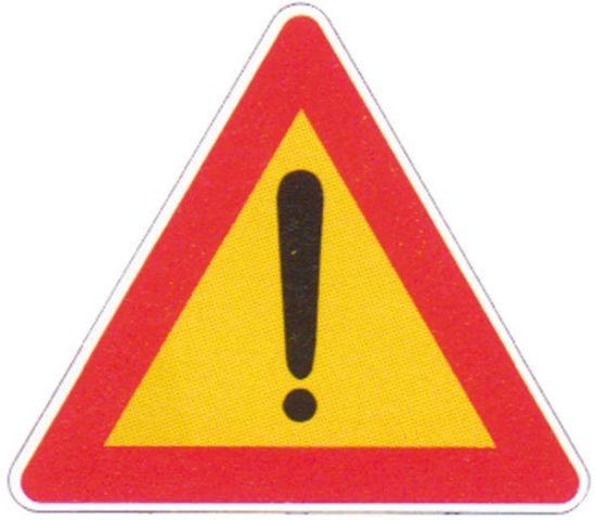 Immagine di CARTELLO STRADALE ALTRI PERICOLI