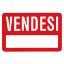 Immagine di CARTELLO DI SEGNALAZIONE VENDESI 30x20 CM