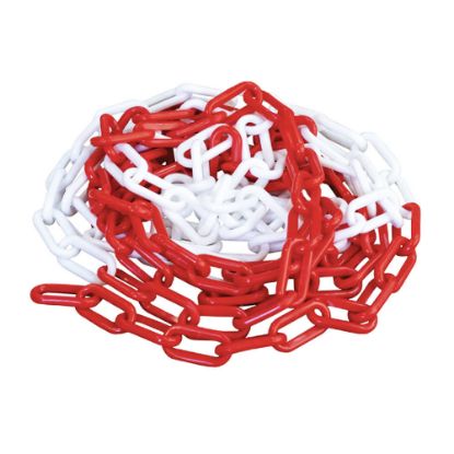 Immagine di CATENA PVC BIANCA/ROSSA CONFEZIONE DA 25 ML