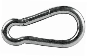 Immagine di MOSCHETTONE DA POMPIERE 4x40 MM CONFEZIONE 2 PZ