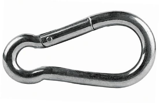 Immagine di MOSCHETTONE DA POMPIERE 4x40 MM CONFEZIONE 2 PZ