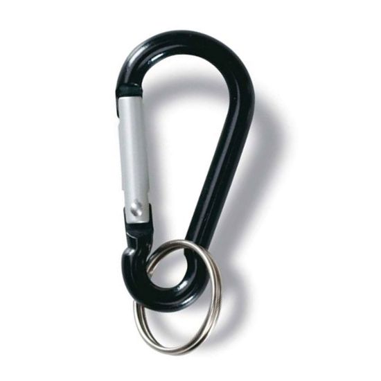 Immagine di MOSCHETTONE ALLUMINIO CON ANELLO 8x80 MM CONFEZIONE 4 PZ