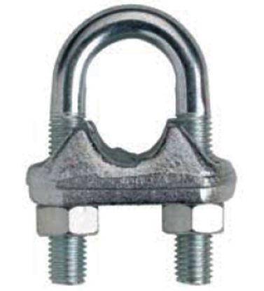 Immagine di MORSETTO ZINCATO 6 MM 1/4 CONFEZIONE 5 PZ