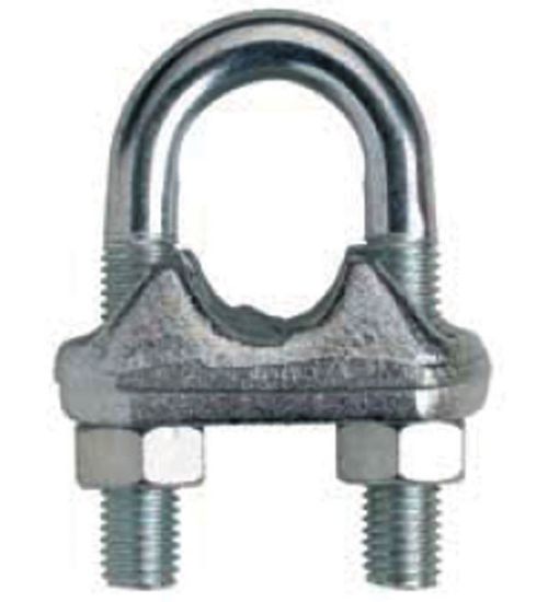 Immagine di MORSETTO ZINCATO 6 MM 1/4 CONFEZIONE 5 PZ