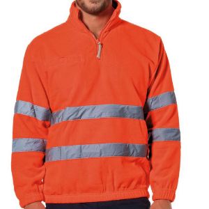 Immagine di PILE MANICA LUNGA ALTA VISIBILITA ARANCIO TG. XL