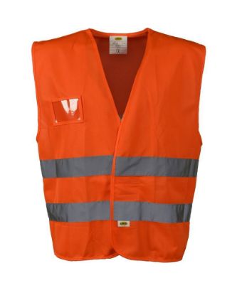 Immagine di GILET ALTA VISIBILITA ARANCIO TG. UNICA