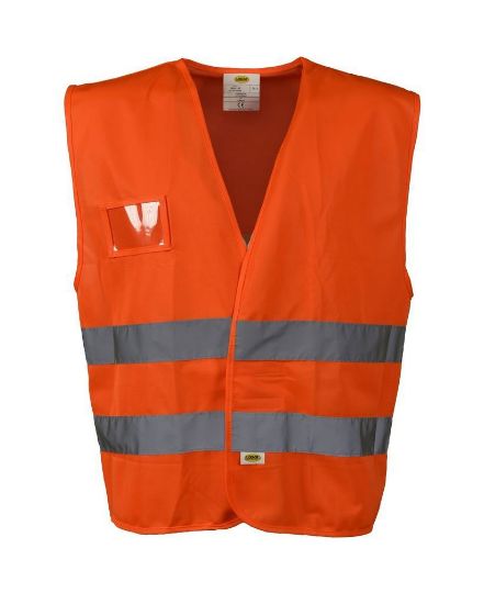 Immagine di GILET ALTA VISIBILITA ARANCIO TG. UNICA