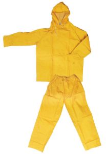 Immagine di COMPLETO PVC/POLIESTERE GIALLO TG. L