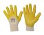Immagine di GUANTO GIALLO AREATO POLSO MAGLIA TG.10 CON BLISTER IN COPPIA