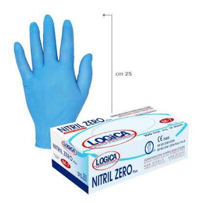 Immagine di GUANTI IN NITRILE BLU SENZA POLVERE TG. XL CONFEZIONE 100 PZ