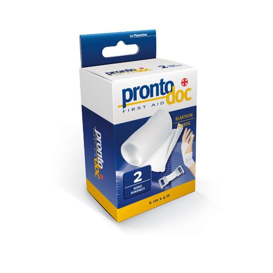 Immagine di BENDE ELASTICHE CON FERMAGLIO ART. 4120 SERIE PERFETTO CONFEZIONE 2 PZ