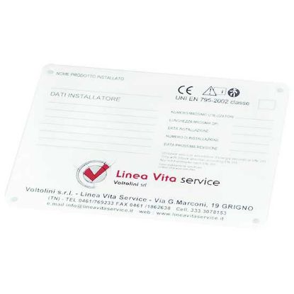 Immagine di TARGHETTA IDENTIFICATIVA VOLTOLINI