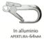 Immagine di MOSCHETTONE ALLUMINIO APERTURA 64 MM