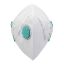 Immagine di MASCHERA FILTRANTE CON VALVOLA FFP3 NR SERIE BLS513V CONFEZIONE 10 PZ BLS
