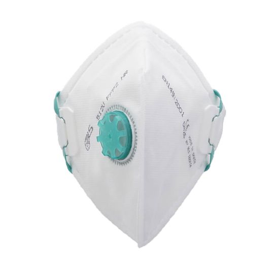 Immagine di MASCHERA FILTRANTE CON VALVOLA FFP2 NR SERIE BLS512V CONFEZIONE 20 PZ BLS