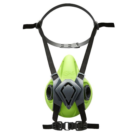 Immagine di SEMIMASCHERA ATTACCO FILTRO A BAIONETTA CON FACCIALE IN SILICONE BLS 4000 NEXT R TAGLIA M/L BLS