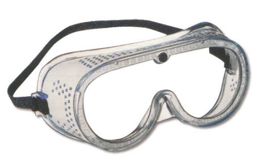 Immagine di OCCHIALI A MASCHERA PROTETTIVI LENTE TRASPARENTE CON BANDA ELASTICA VALEX