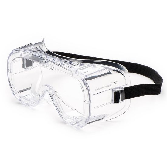 Immagine di OCCHIALI A MASCHERA PROTETTIVA LENTE TRASPARENTE E MONTATURA TRASPARENTE UNIVET