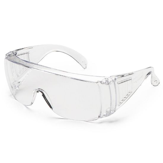 Immagine di OCCHIALI DI PROTEZIONE SOVRAPPONIBILE AI COMUNI OCCHIALI DA VISTA COLORE TRASPARENTE UNIVET