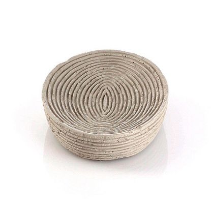 Immagine di PORTASAPONE DA APPOGGIO GEMINI IN RESINA TORTORA GEDY