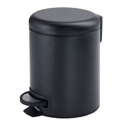 Immagine di PORTARIFIUTI POTTY 5 LT NERO MATT GEDY