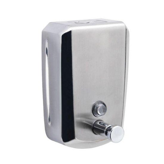 Immagine di DISTRIBUTORE DI SAPONE A PARETE EPOS 800 ML ACCIAIO INOX AISI 304 GEDY