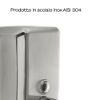 Immagine di DISTRIBUTORE DI SAPONE A PARETE EPOS 800 ML ACCIAIO INOX AISI 304 GEDY