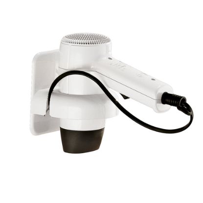Immagine di ASCIUGACAPELLI A PARETE CON SUPPORTO 1200 W GEDY