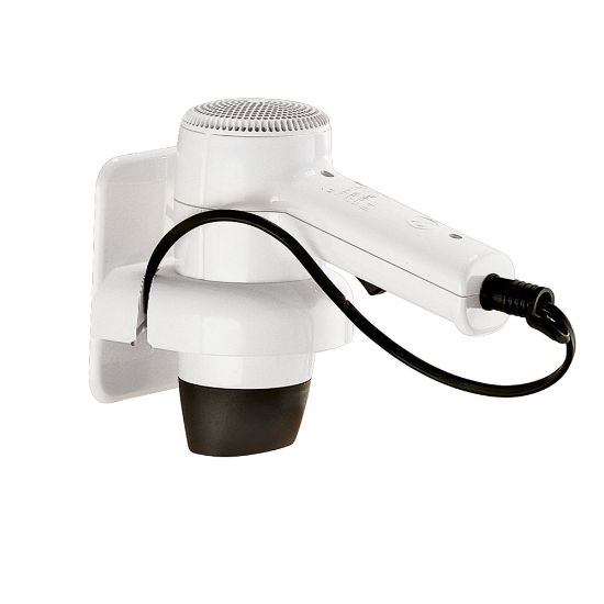 Immagine di ASCIUGACAPELLI A PARETE CON SUPPORTO 1200 W GEDY