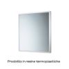 Immagine di SPECCHIO JUNIOR 55x60 CM CORNICE RESINA BIANCO GEDY