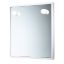 Immagine di SPECCHIO G-JUNIOR 55x60 CM CON LUCI RESINA BIANCO GEDY