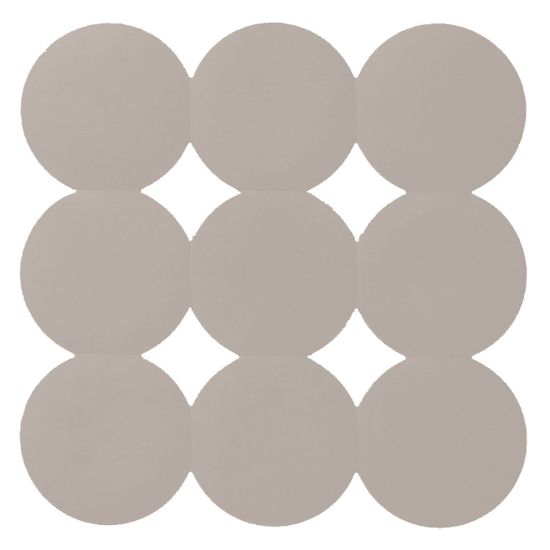 Immagine di TAPPETO ANTISCIVOLO DOCCIA GIOTTO 55x55 CM PVC TORTORA CHIARO GEDY