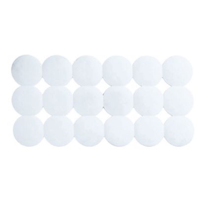 Immagine di TAPPETO ANTISCIVOLO VASCA GIOTTO 79x40 CM PVC BIANCO GEDY