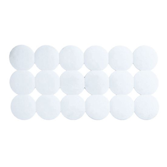 Immagine di TAPPETO ANTISCIVOLO VASCA GIOTTO 79x40 CM PVC BIANCO GEDY