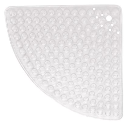 Immagine di TAPPETO ANTISCIVOLO DOCCIA 60x60 CM PVC TRASPARENTE GEDY