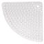 Immagine di TAPPETO ANTISCIVOLO DOCCIA 60x60 CM PVC TRASPARENTE GEDY