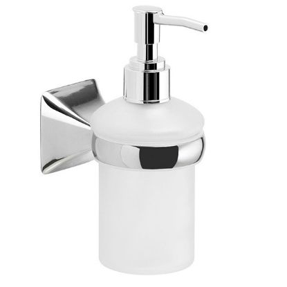 Immagine di DOSASAPONE A PARETE CERVINO CROMO GEDY