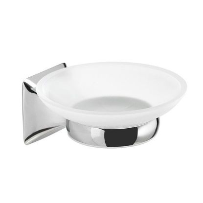 Immagine di PORTASAPONE A PARETE CERVINO CROMO GEDY