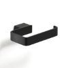 Immagine di PORTAROTOLO A PARETE LOUNGE 13x9,6x2,2 CM NERO MATT GEDY