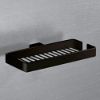 Immagine di PORTASAPONE A PARETE LOUNGE 24,6x13,7x2,5 CM NERO MATT GEDY