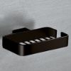 Immagine di PORTASAPONE A PARETE LOUNGE 14x11x2,5 CM NERO MATT GEDY