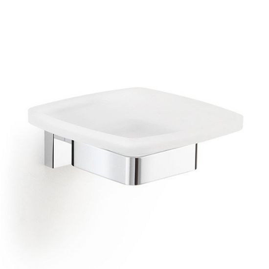 Immagine di PORTASAPONE A PARETE ELBA CROMO GEDY