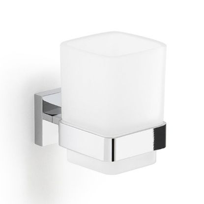 Immagine di PORTASPAZZOLINI A PARETE ELBA CROMO GEDY