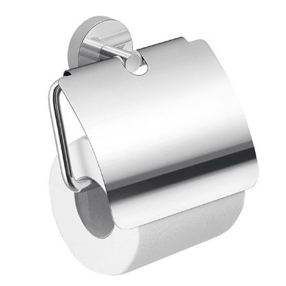 Immagine di PORTAROTOLO COPERTO A PARETE EROS CROMO GEDY