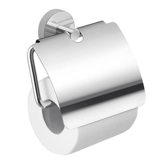 Immagine di PORTAROTOLO COPERTO A PARETE EROS CROMO GEDY