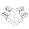 Immagine di ANGOLO ESTERNO PVC BIANCO PER SGUSCIA 10/10 MM