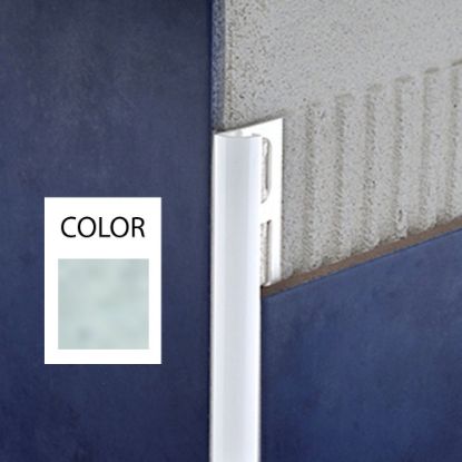 Immagine di PROFILO ANGOLARE ESTERNO PVC 10 MM VERDE CHIARO L. 2,60 MT