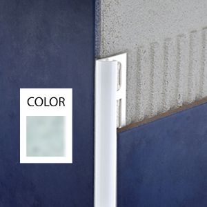 Immagine di PROFILO ANGOLARE ESTERNO PVC 8 MM VERDE CHIARO L. 2,60 MT